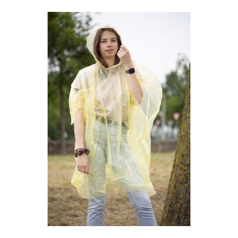 Poncho en PE jaune | sans marquage | non disponible | non disponible