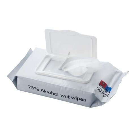 Set de 50 lingettes désinfectantes blanc | sans marquage | non disponible | non disponible