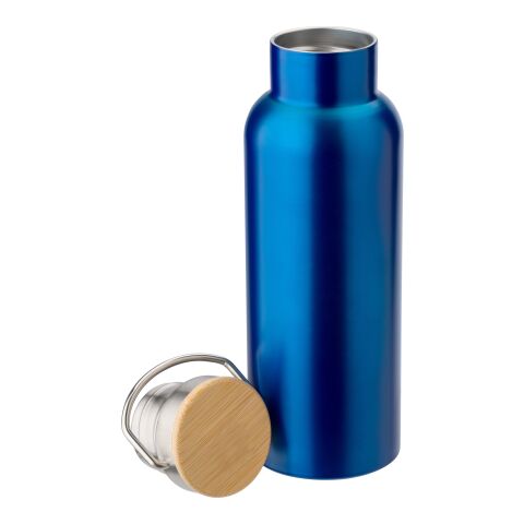 Bouteille isotherme en acier inoxydable bleu