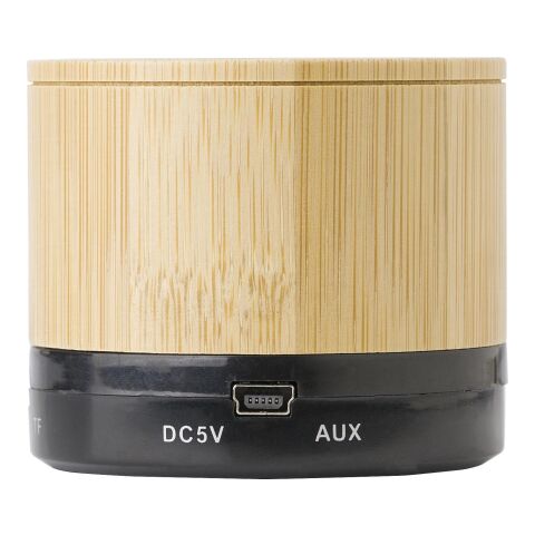 Enceinte sans fil en bambou marron clair | sans marquage | non disponible | non disponible