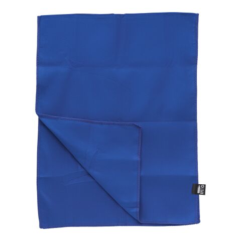 Serviette de sport en rPET bleu cobalt | sans marquage | non disponible | non disponible