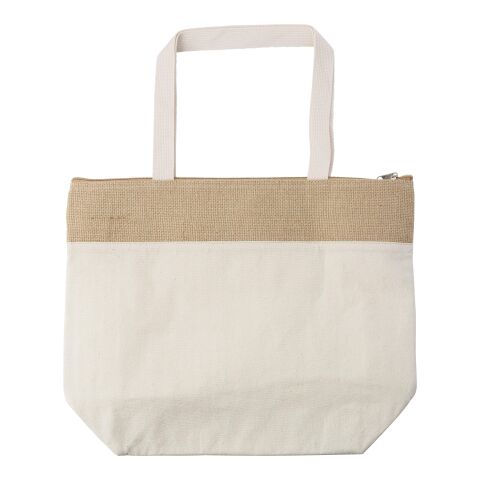 Sac isotherme en jute de coton Randy beige | sans marquage | non disponible | non disponible
