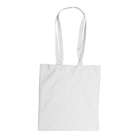 Sac shopping avec anses longues. blanc | sans marquage | non disponible | non disponible