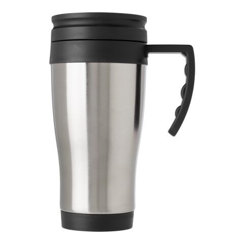Mug isotherme argent | sans marquage | non disponible | non disponible