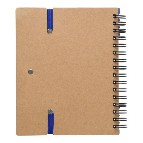 Carnet à spirale en papier recyclé bleu | sans marquage | non disponible | non disponible