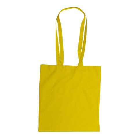 Sac shopping avec anses longues. jaune | sans marquage | non disponible | non disponible