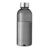 Bouteille en plastique transparent coloré - 600 ml Standard | Noir translucide | sans marquage | non disponible | non disponible