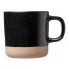 Mug en céramique 360 ml Pascal Standard | Noir | sans marquage | non disponible | non disponible