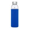 Bouteille Bodhi en verre et néoprène - 500&nbsp;ml Standard | bleu transparent | non disponible | sans marquage | non disponible | non disponible | non disponible