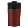 Gobelet avec isolation par le vide et couche de cuivre Jetta 180 ml Standard | Rouge | sans marquage | non disponible | non disponible