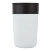 Tasse Nordia de 400 ml recyclée à double paroi Standard | blanc | sans marquage | non disponible | non disponible