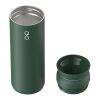 Gobelet en acier inoxydable recyclé Ocean Bottle Peak Brew 590 ml Standard | Vert forêt | sans marquage | non disponible | non disponible