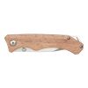 Couteau de poche en bois Dave avec clip de ceinture Standard | Bois | sans marquage | non disponible | non disponible