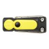 Jeu de tournevis Octo 8-en-1 RCS en plastique recyclé avec torche Standard | Jaune | sans marquage | non disponible | non disponible
