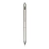 Stylo à bille 4 en 1 RCS Tine en acier inoxydable recyclé Argent