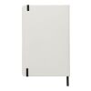 Carnet de notes Spectrum blanc avec élastique coloré A5 - pages lignées Standard | Blanc-Noir | sans marquage | non disponible | non disponible | non disponible