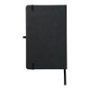 Carnet de notes A5 en cuir Atlana Standard | noir | sans marquage | non disponible | non disponible