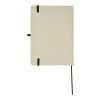 Carnet Tutico à couverture rigide en coton organique Standard | Naturel-Noir | sans marquage | non disponible | non disponible | non disponible