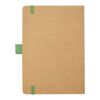Carnet de notes A5 Berk en papier recyclé Standard | Vert | sans marquage | non disponible | non disponible