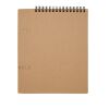 Carnet de notes à spirales Doodle A5 à couverture souple et set de crayons gras Standard | Naturel | sans marquage | non disponible | non disponible