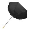 Parapluie de golf 30" windproof en PET recyclé Romee Standard | noir | sans marquage | non disponible | non disponible | non disponible