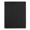 Couverture Lily en polaire molletonnée RPET Standard | Noir | sans marquage | non disponible | non disponible | non disponible