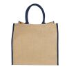 Grand Sac Shopping Jute Standard | Naturel-Marine | sans marquage | non disponible | non disponible
