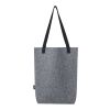 Sac shopping Felta avec large fond de 12 L en feutre recyclé certifié GRS Standard | Gris | sans marquage | non disponible | non disponible | non disponible