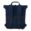 Sac à dos pour ordinateur portable Joey de 15 L en toile recyclée GRS 15 pouces avec dessus enroulable Standard | Deep blue | sans marquage | non disponible | non disponible | non disponible