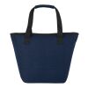 Sac-repas isotherme Joey de 6 L en toile recyclée GRS pour 9 canettes Standard | Marine | sans marquage | non disponible | non disponible | non disponible