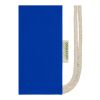 Sac refermable à cordon Odisha de 5&nbsp;L bio certifié OCS 140&nbsp;g/m² Standard | Bleu royal | sans marquage | non disponible | non disponible | non disponible