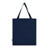Sac shopping à soufflets Odisha bio OCS 180&nbsp;g/m2 de 14&nbsp;L Standard | Marine | sans marquage | non disponible | non disponible | non disponible