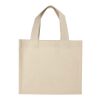 Mini sac shopping Odessa à soufflet en coton recyclé de 9 L et 220 g/m² certifié GRS Standard | Naturel | sans marquage | non disponible | non disponible | non disponible