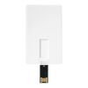 Clé USB slim forme carte - 4 GO Standard | blanc | sans marquage | non disponible | non disponible