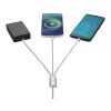Câble de charge 3-en-1 avec double entrée Versatile Standard | Argent | sans marquage | non disponible | non disponible
