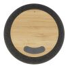 Haut-parleur Bluetooth® et tapis de charge sans fil Ecofiber en bamboo/RPET Standard | Naturel-Gris | sans marquage | non disponible | non disponible
