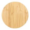 Tapis de charge sans fil en bambou Essence de 15 W Standard | Bois | sans marquage | non disponible | non disponible
