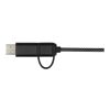 Câble de recharge magnétique 5-en-1 SMART 65 W, 100 cm, certifié RCS noir
