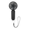 Ventilateur portable en plastique recyclé Aervia Standard | Noir | sans marquage | non disponible | non disponible