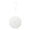 Lampe de table pliable Celestia en plastique recyclé blanc