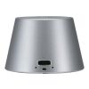 Enceinte magnétique SMART 3 W en aluminium recyclé Argent