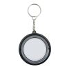 Porte-clés fidget gyroscope en plastique recyclé Spinx Standard | Noir | sans marquage | non disponible | non disponible