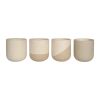 Lot de tasses à thé et à matcha Reclay 350 ml d'Originalhome blanc