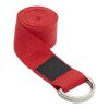 Sangle de yoga Virabha en RPET Standard | Rouge | sans marquage | non disponible | non disponible | non disponible