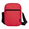 Sac bandoulière Byron de 2 L recyclé certifié GRS Standard | Rouge | sans marquage | non disponible | non disponible | non disponible