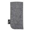 Pochette pour lunettes Felta recyclée GRS Standard | Gris | sans marquage | non disponible | non disponible | non disponible