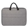 Sacoche 2-en-1 Libra pour ordinateur portable recyclé GRS de 3L Standard | Gris | sans marquage | non disponible | non disponible | non disponible