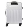 Valise extensible Rover de 70 L et 24" en matériaux recyclés certifiés GRS Standard | Argent | sans marquage | non disponible | non disponible