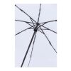 Parapluie pliable Renee de 58 cm à ouverture et fermeture automatiques blanc