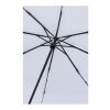 Parapluie pliable Gale de 69 cm à ouverture et fermeture automatiques en RPET blanc